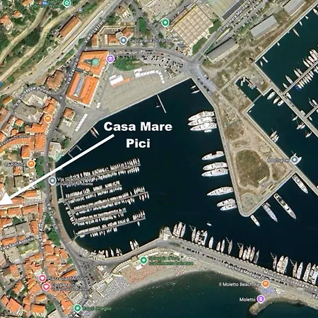 Apartament Casa Mare Pici - Spiagge A 200mt - Garage